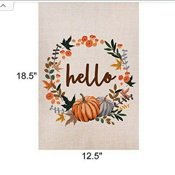 NWT Shmbada 🎃Fall Garden Flag🎃 - Picture 3 of 8